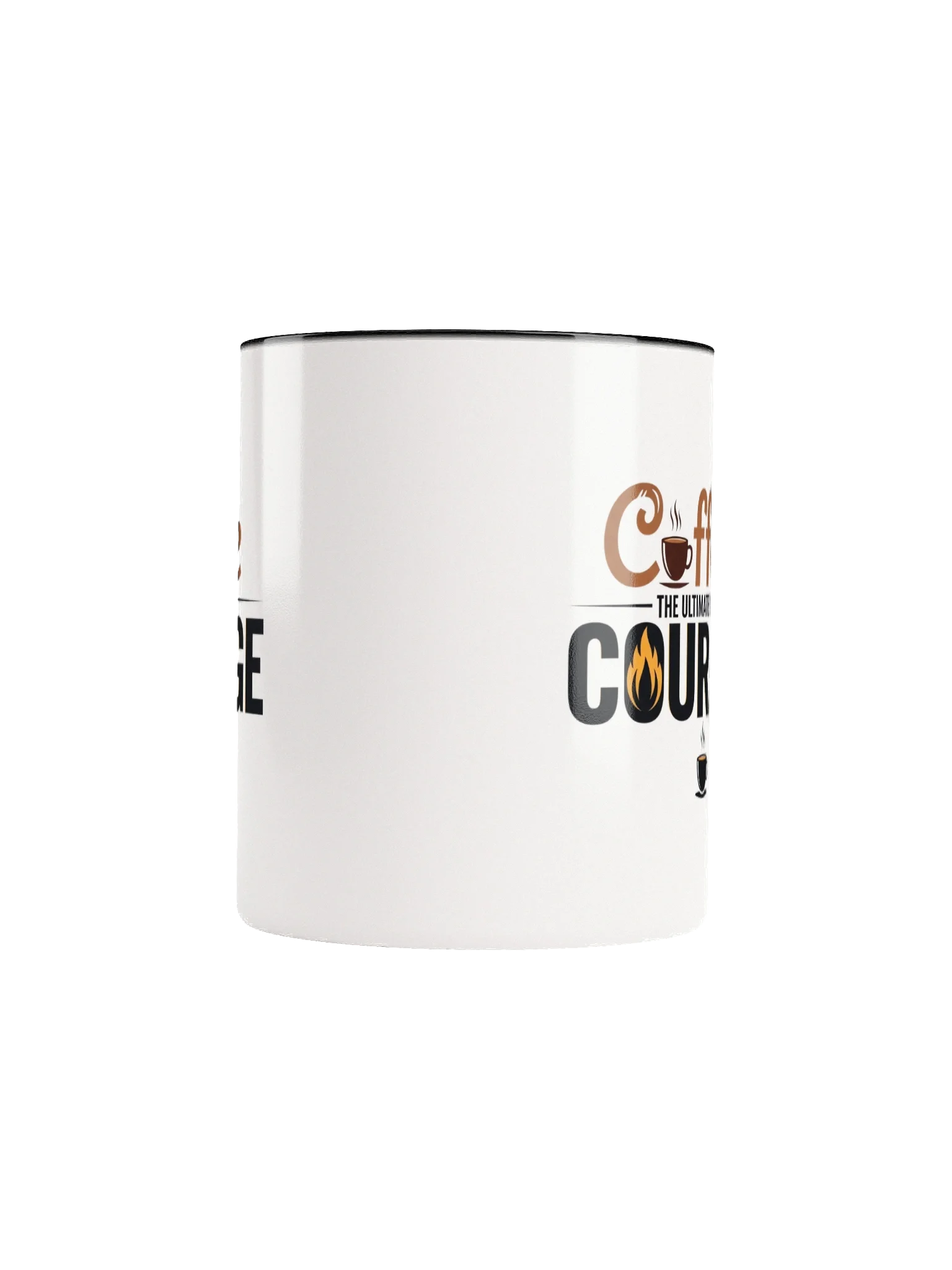Coffee and Courage Mug – Inspirational Bold Ceramic Coffee Cup for Daily Motivation product image (5)