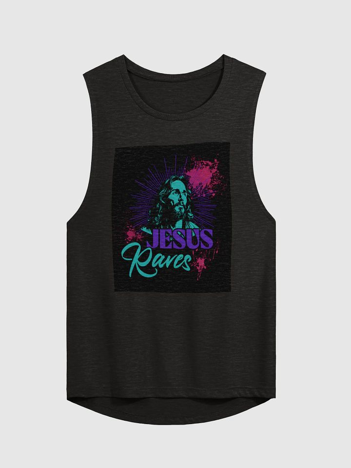 Rave Jesus Illustrated Women's Muscle Tank product image (1)