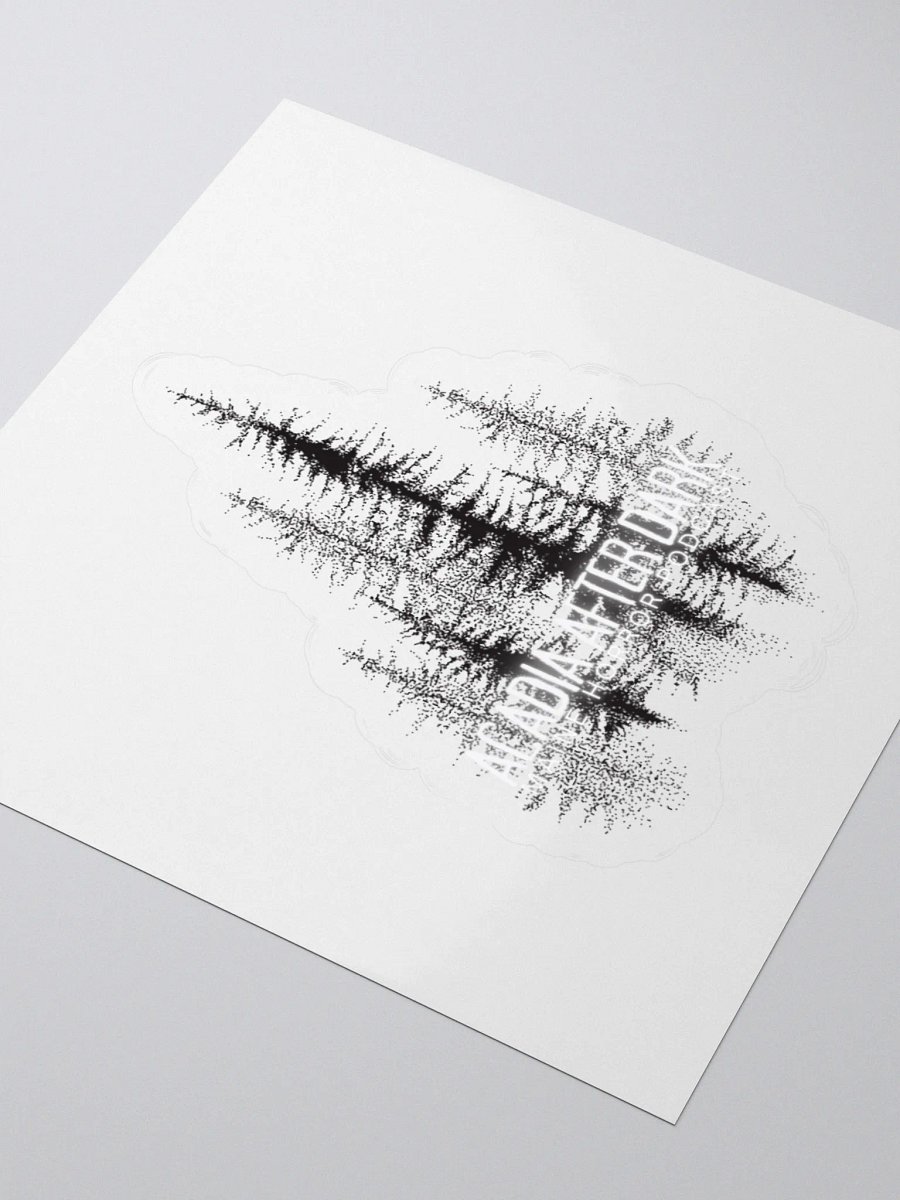 Acadia After Dark Trees Logo Sticker product image (9)