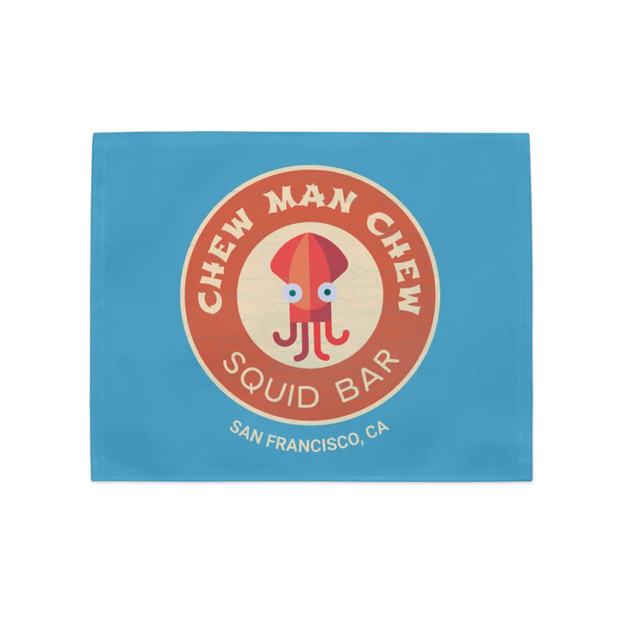 Chew Man Chew Squid Bar Placemats (Set of 4) product image (5)