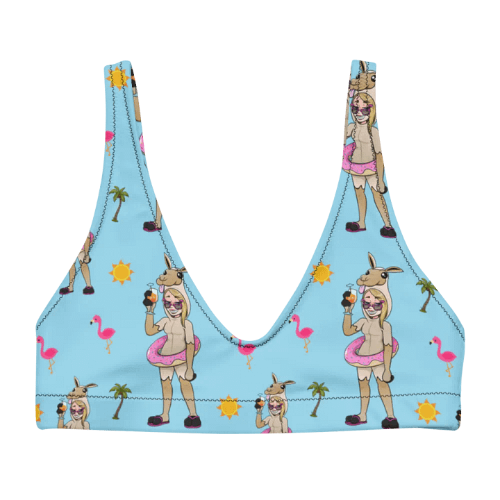 Summer Alpaca Bikini Top product image (1)