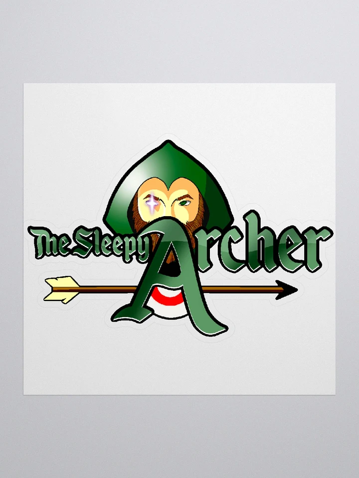 Sleepy Archer Sticker product image (1)