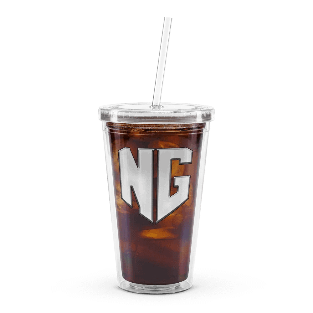 N.E.W. Gaming Clear Plastic Tumbler product image (7)