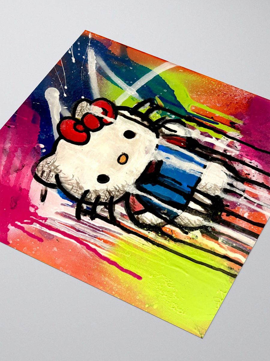 Goodbye Kitten Kiss Cut Stickers product image (8)