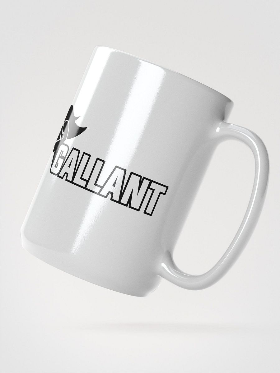 Gallant Knight White Glossy Mug product image (2)