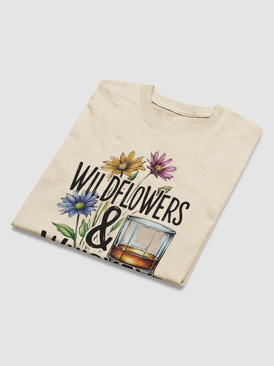 Wildflowers And Whiskey Western Graphic Tee For Women Whiskey Lovers product image (4)