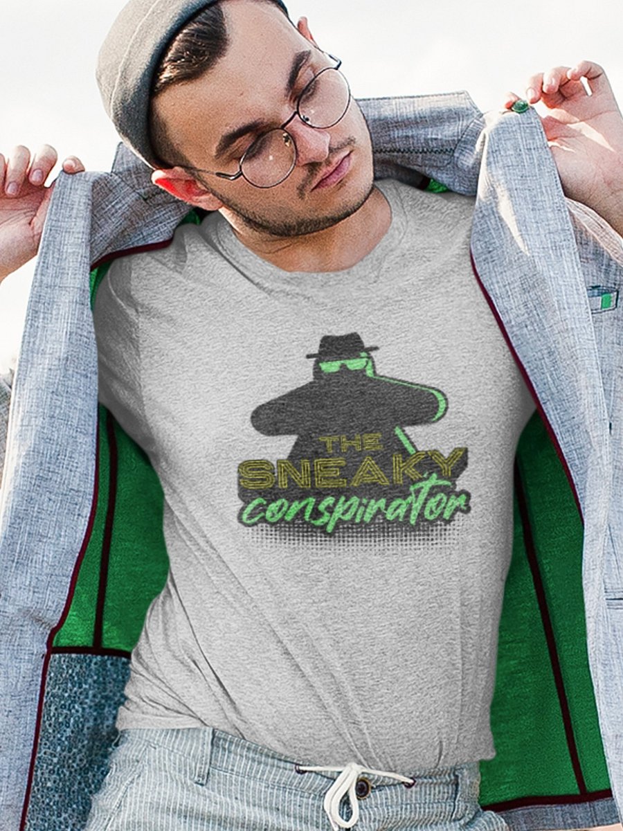 Board Gamer Personality Shirt, Board Game Night Group T-shirt, Sneaky Conspirator product image (1)