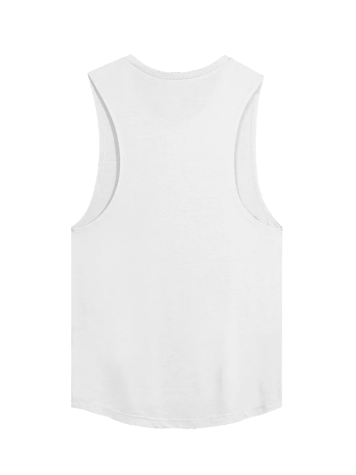 DCTUK Women's White Flowy Muscle Tank product image (2)