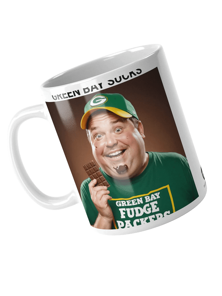 Green Bay Sucks Fudge Packers Mug | NFL Rivals Locker | Green Bay Packers | Trash Fanz product image (1)