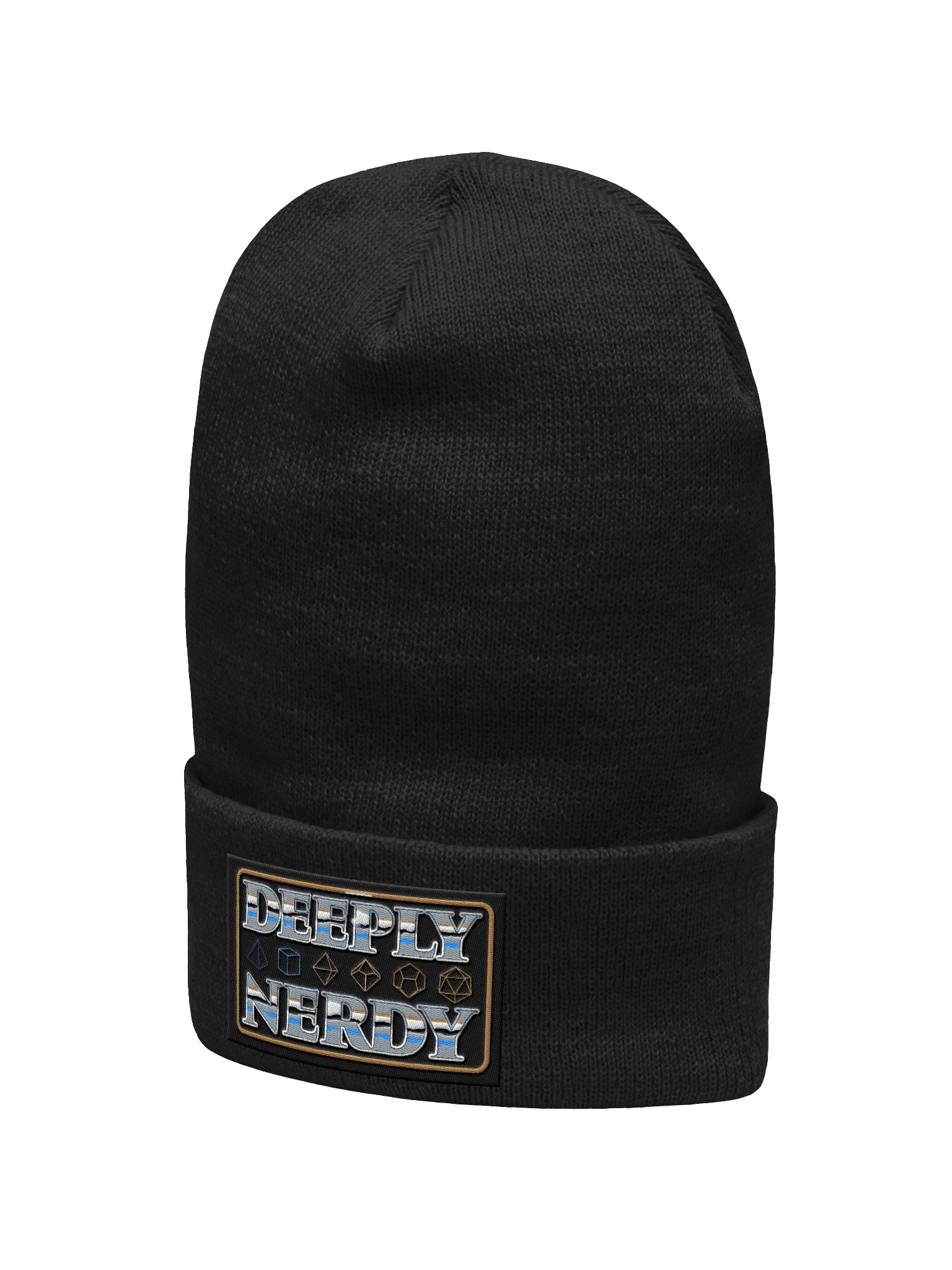 Deeply Nerdy Cuffed Beanie product image (2)