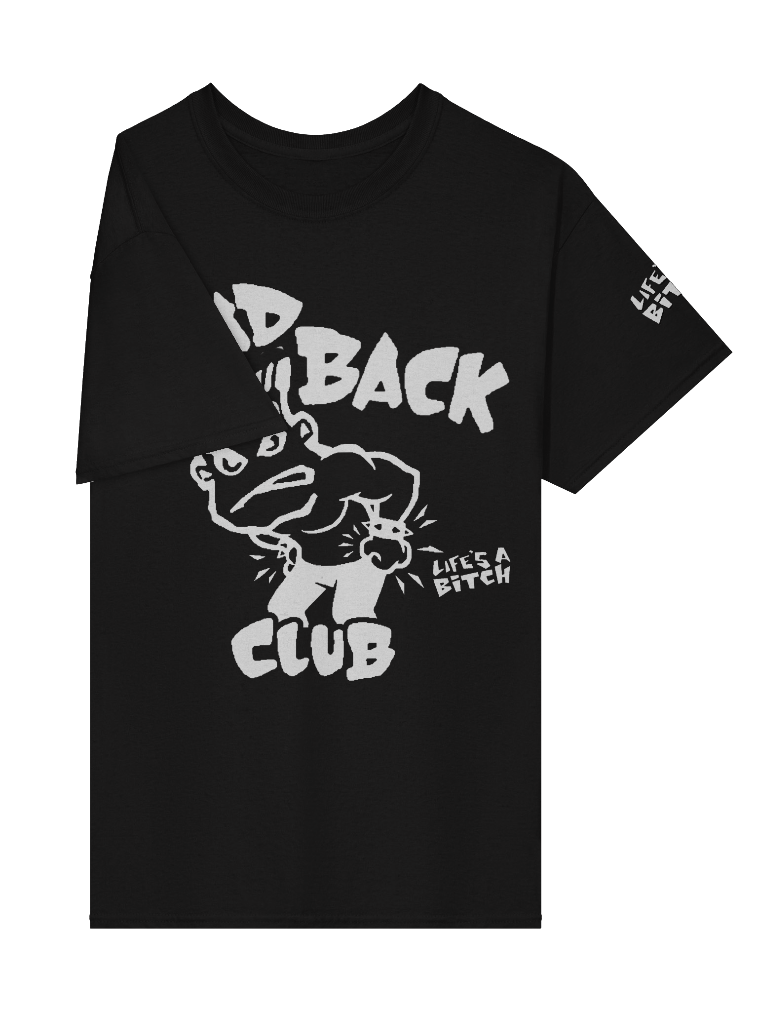 Bad Back Club - Black T Shirt product image (4)