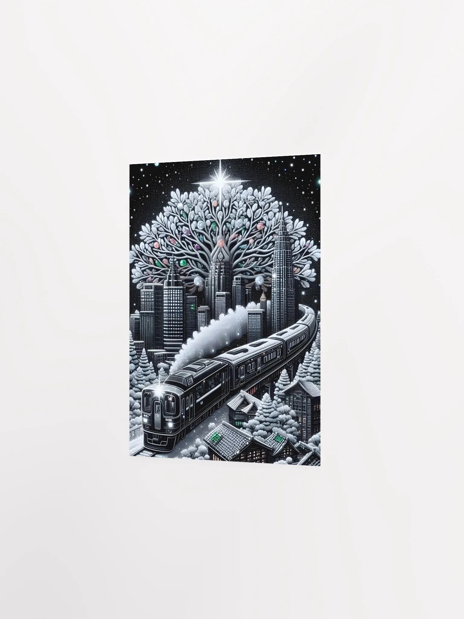 Starlit Urban Wonderland Poster product image (7)