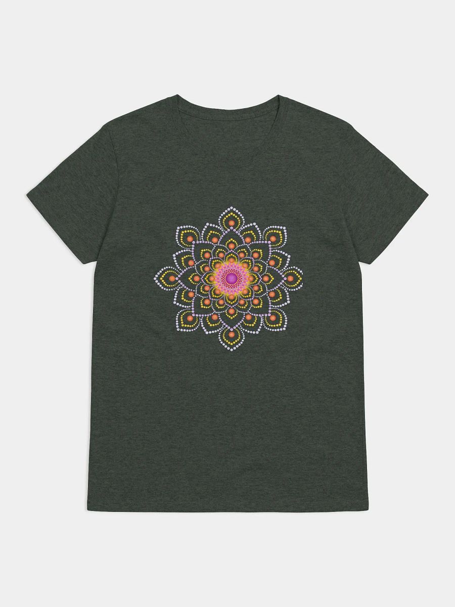 Simple Colorful Dot Mandala T-Shirt product image (1)