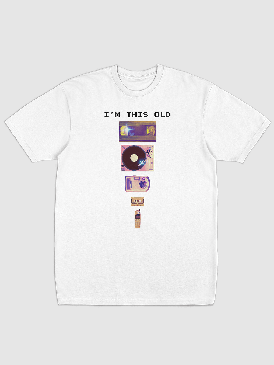 I'm this Old Light Retro T-Shirt product image (2)