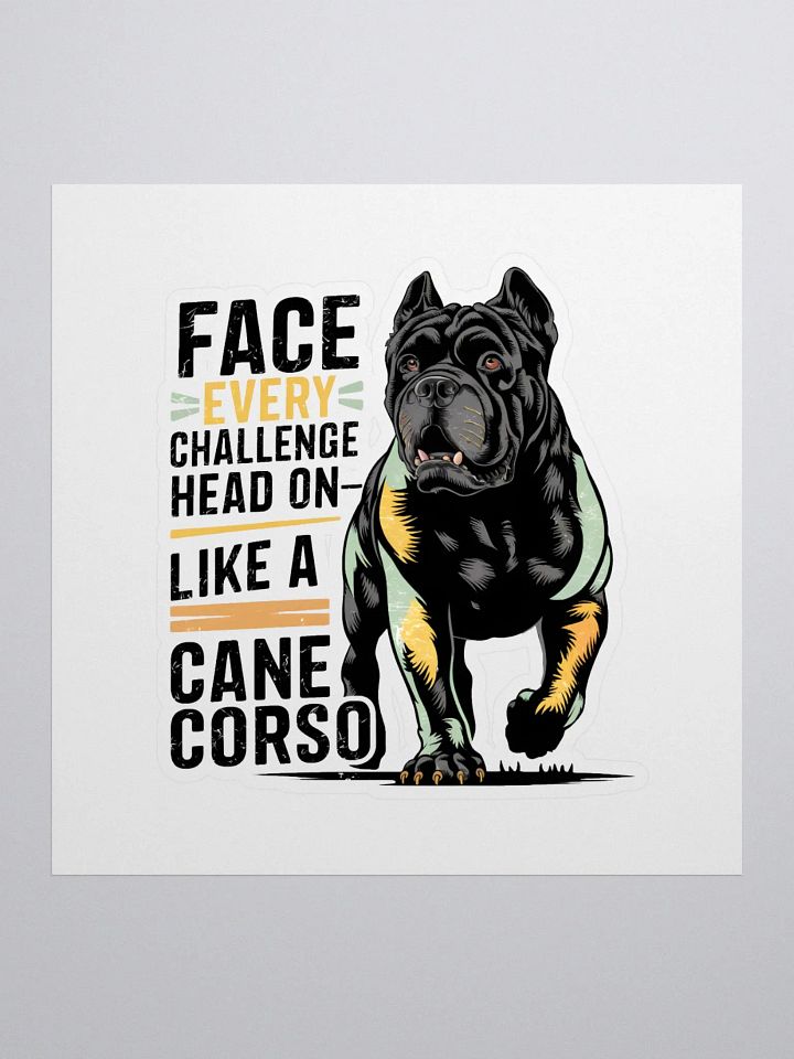 Face Every Challenge Head On Like a Cane Corso