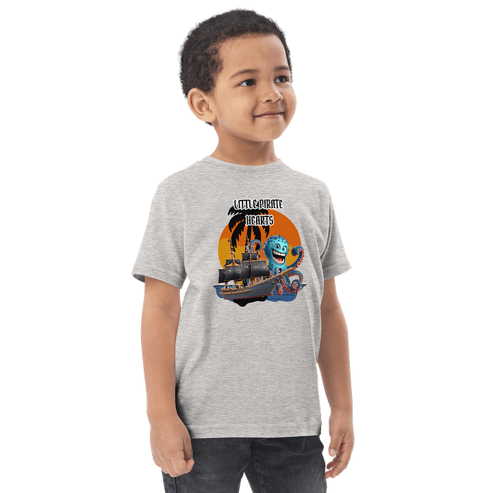 Little Pirate Hearts Toddler T-Shirt product image (6)