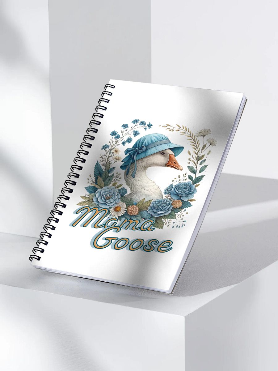 Mama Goose Floral Spiral Notebook product image (3)