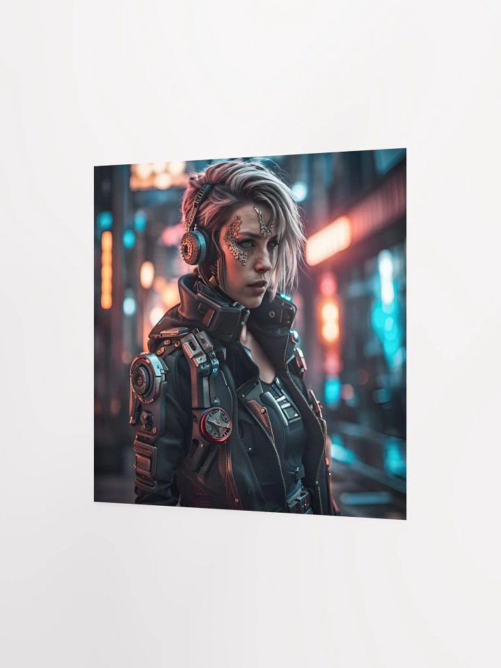 Cyberpunk Female Poster product image (4)