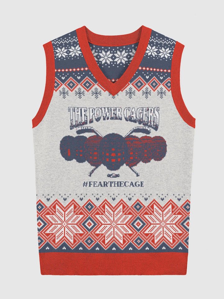 Power Cager Holiday Sweater Vest product image (4)