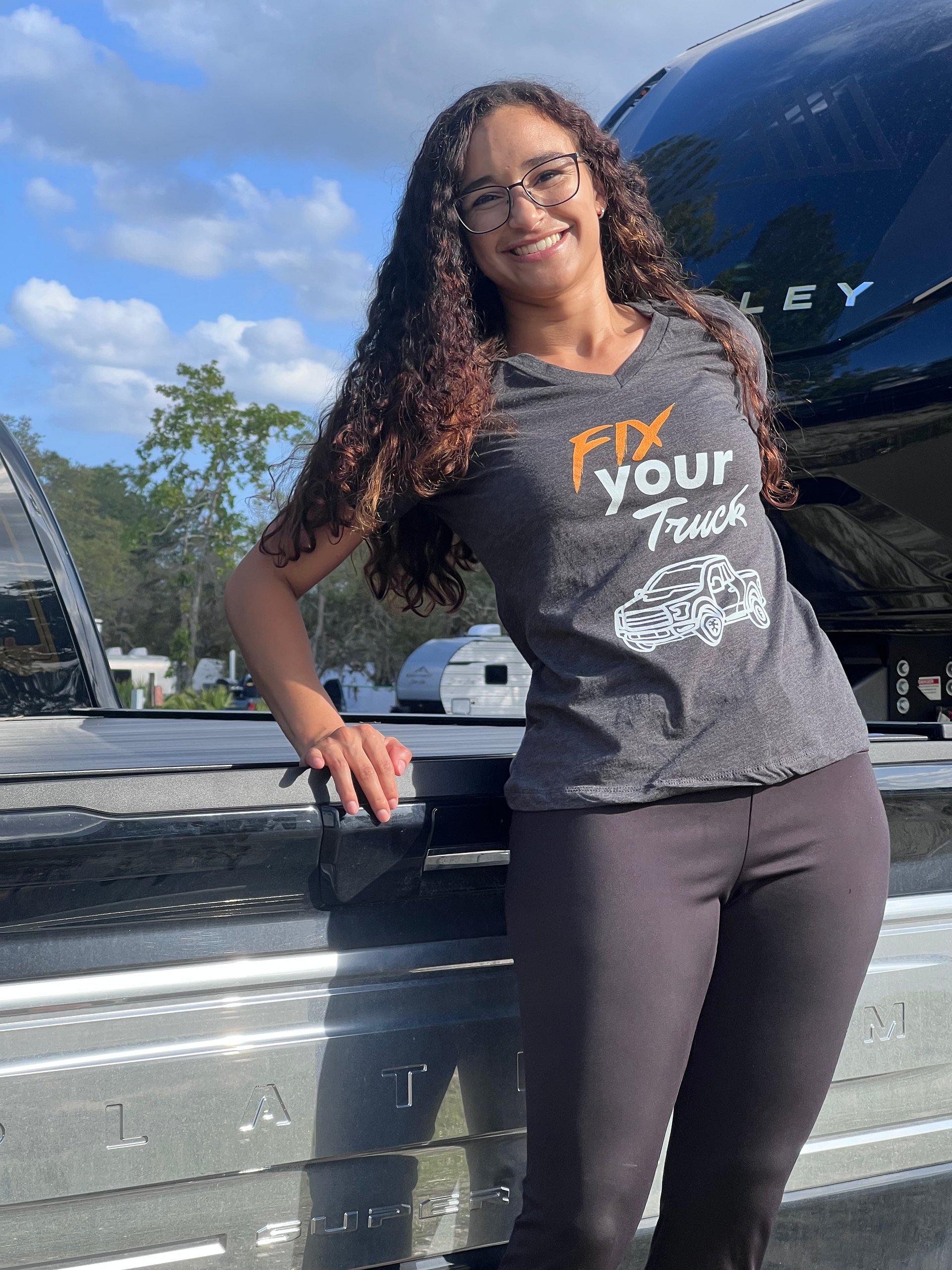 Fix Your Truck - V-Neck product image (1)