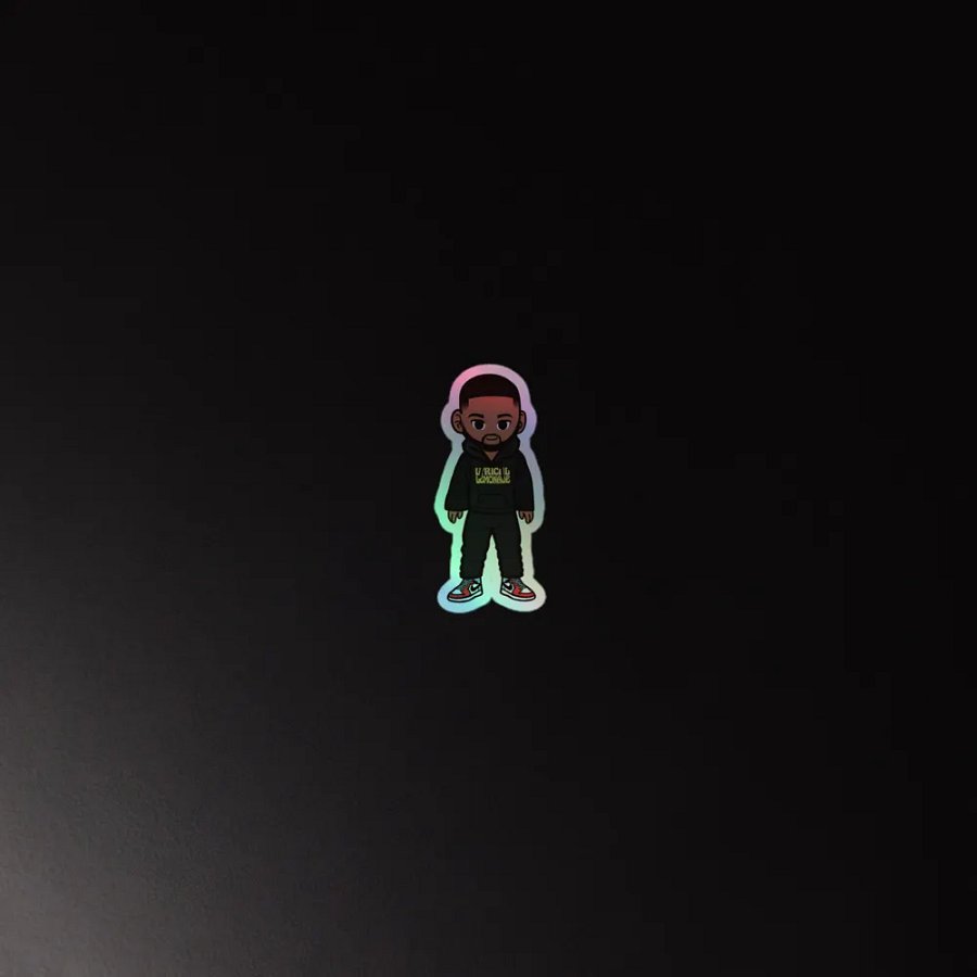 Urban Vibes Holographic Sticker Set product image (4)