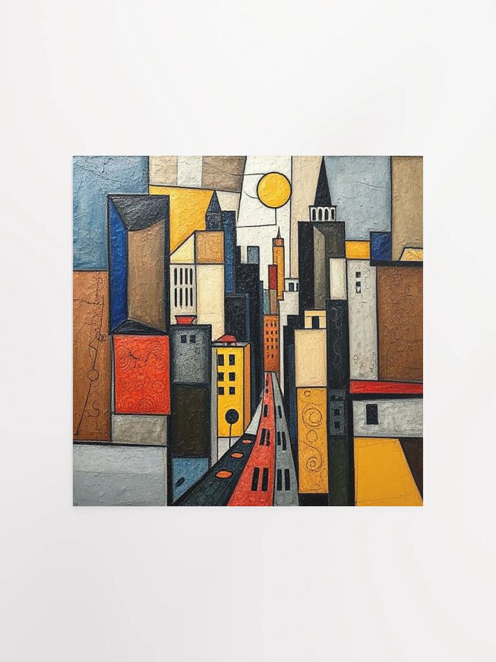 Abstract City Poster product image (1)