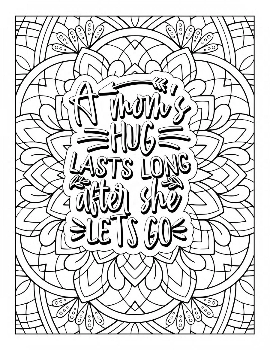 Best Mom Ever Coloring Book for Mother's, Christmas, Birthdays or Any Day Of The Year product image (2)
