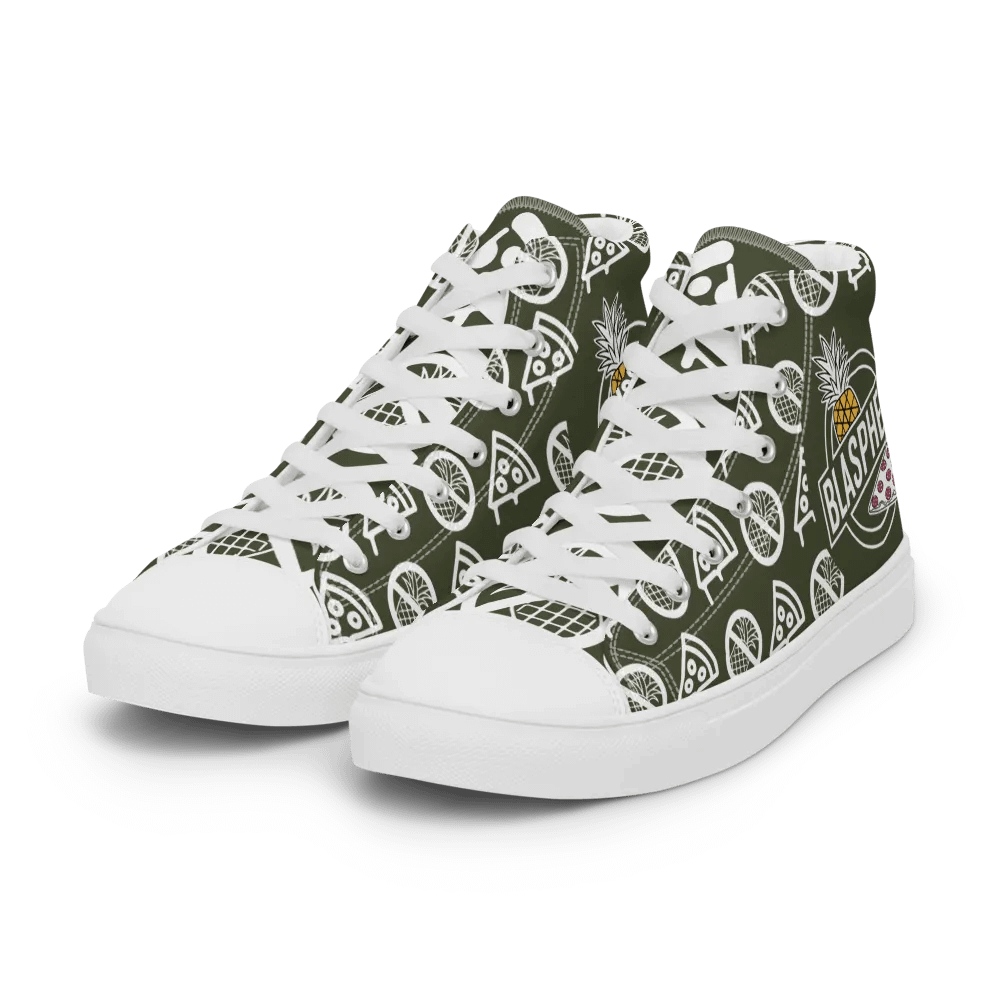 Blasphemy High Top Olive/White Male product image (6)
