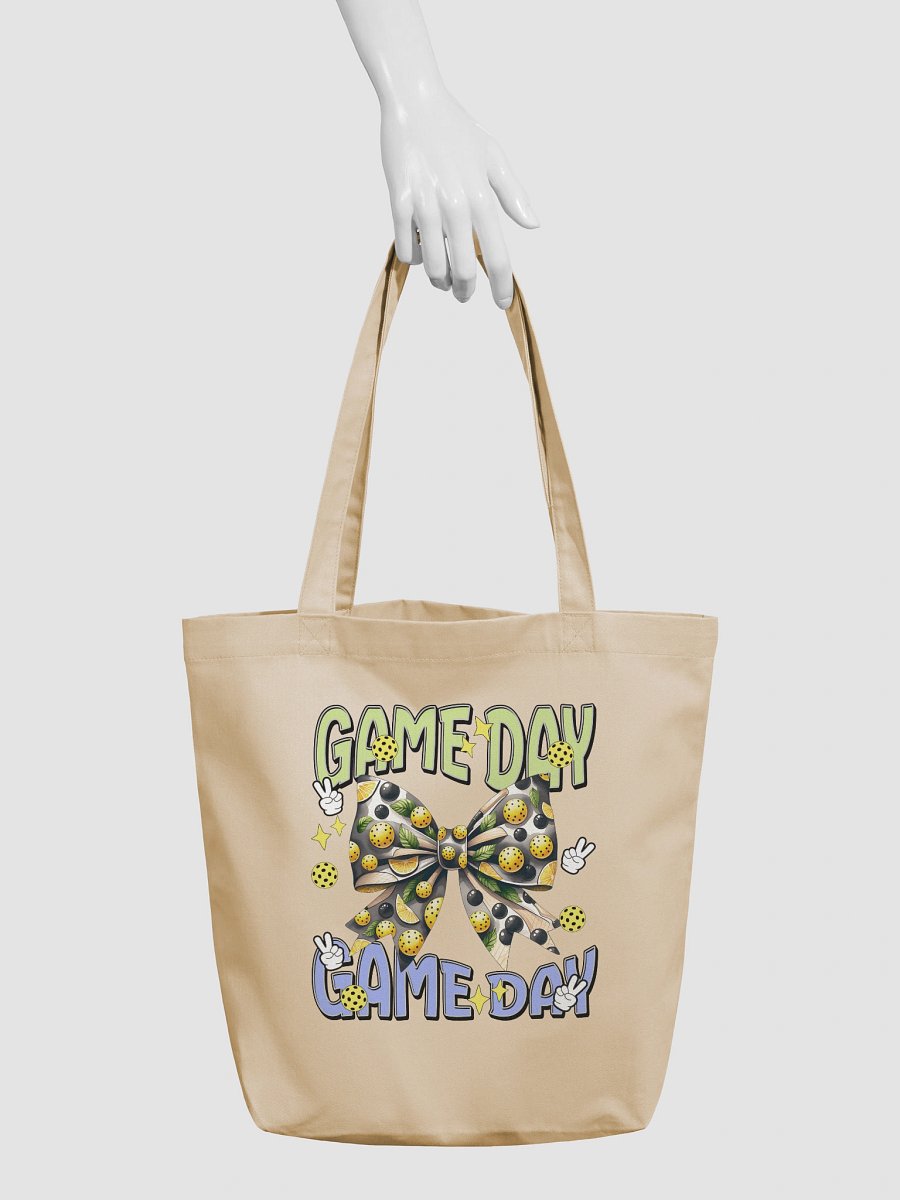 Game Day Bow Pickleball Celebration Eco Tote product image (6)