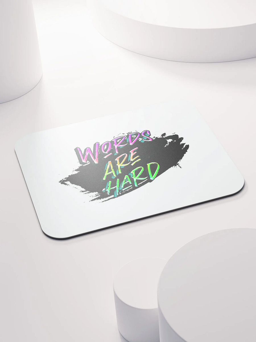 Synisisms Collection - Words Are Hard Mouse Pad product image (4)