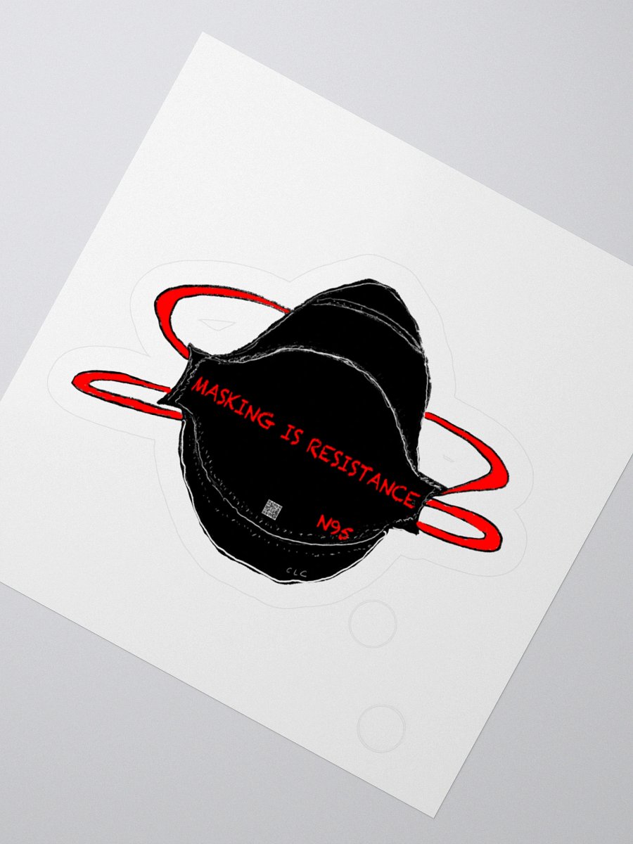 MASKING IS RESISTANCE Stickers product image (4)