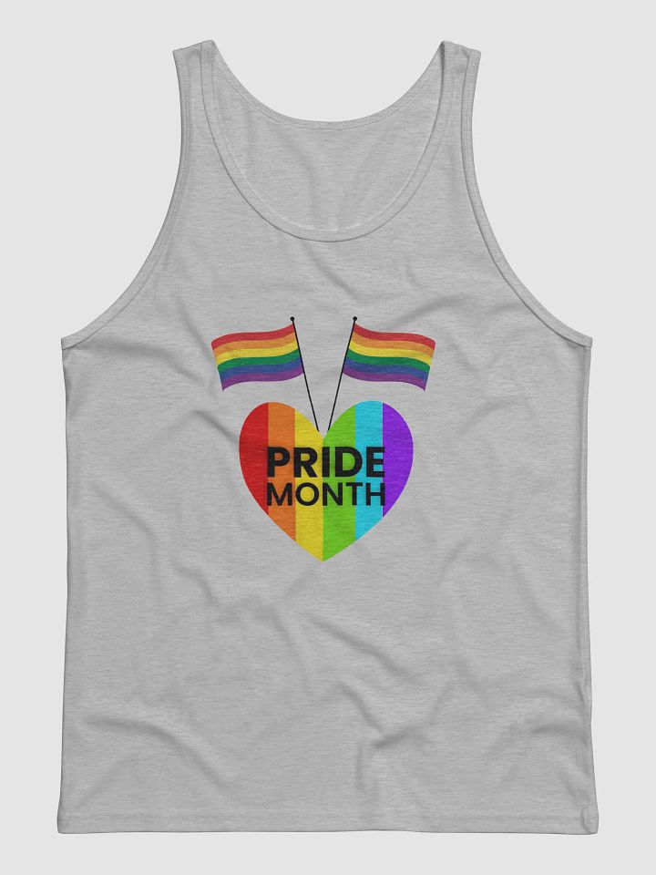 Pride Month Heart Rainbow Tank product image (31)