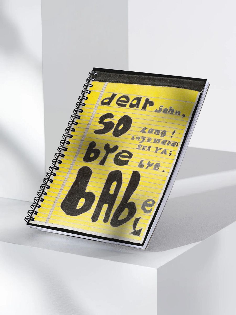 Dear John Spiral Notebook product image (3)
