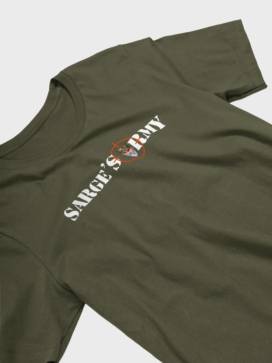 Official SARGE'S ARMY comfy T-Shirt - Dark product image (38)