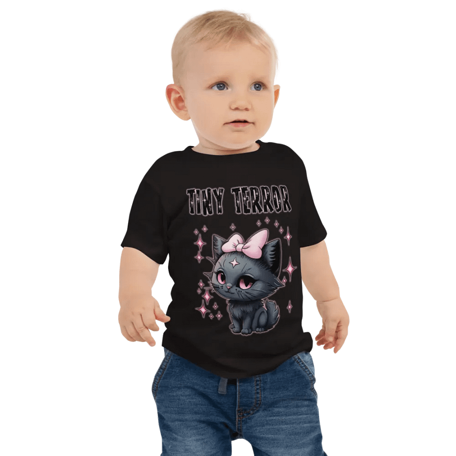 Tiny Terror Baby Tee product image (1)