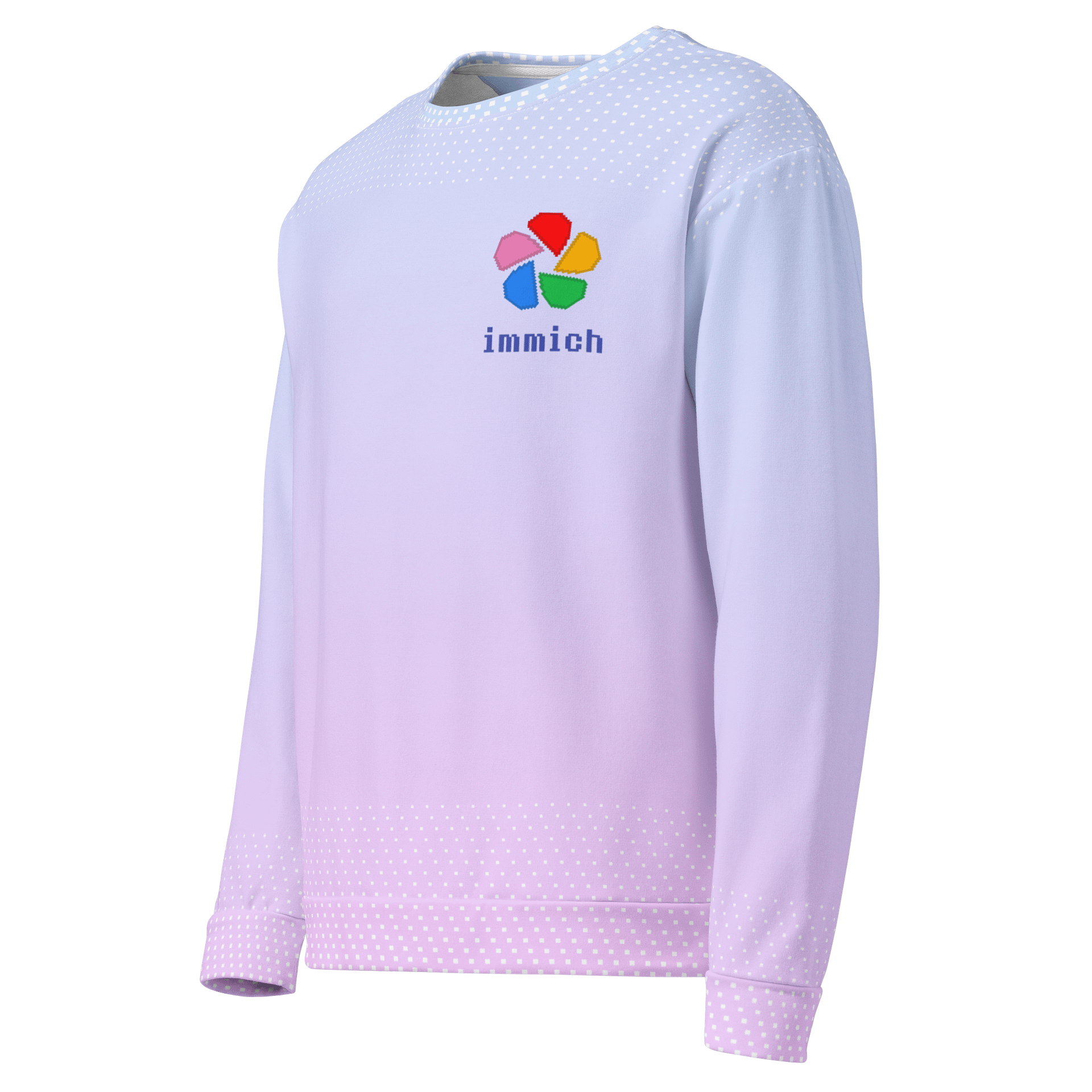 Retro Sweatshirt Chest Logo & Text product image (3)