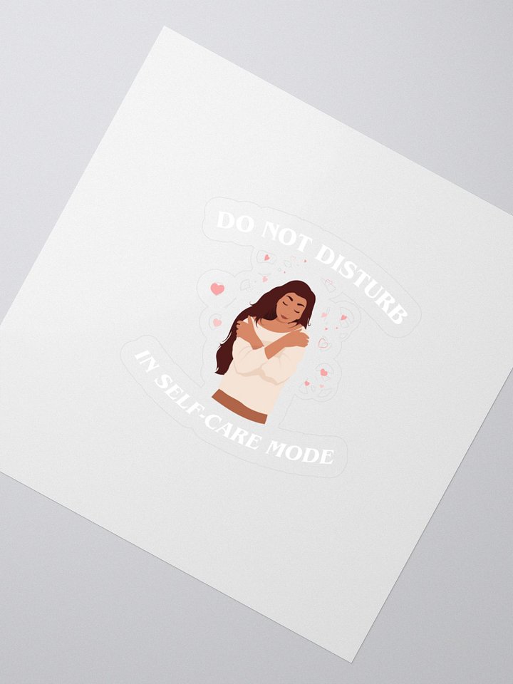Do Not Disturb: Self-Care Mode Sticker product image (2)