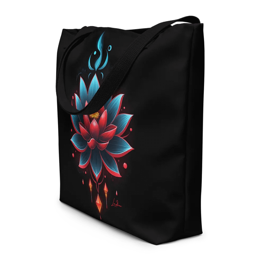 Mystical Lotus Symphony Tote product image (8)