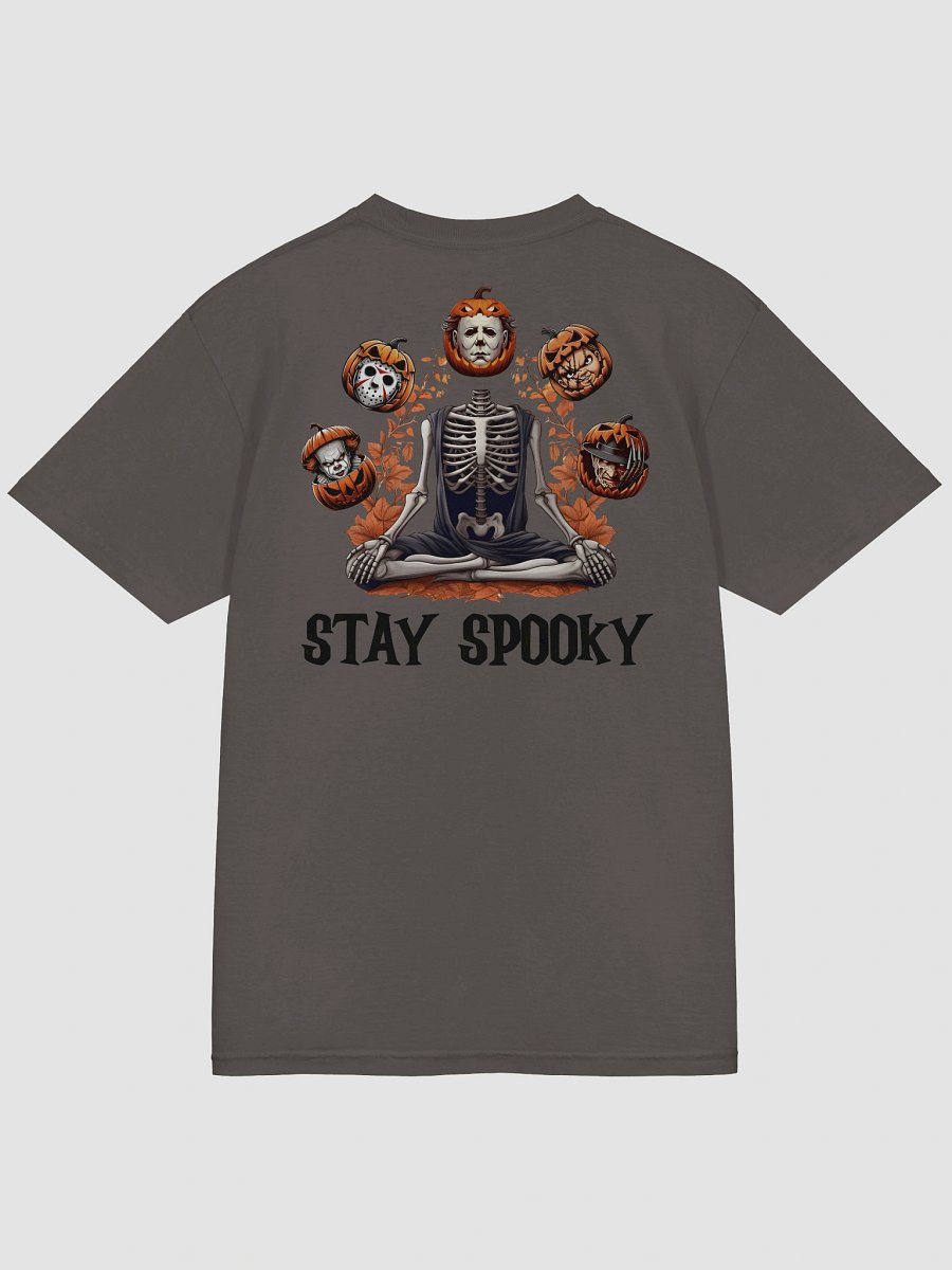 Pumpkin Zen Skeleton T-Shirt product image (32)
