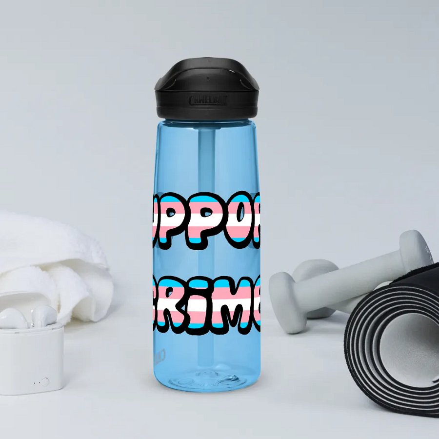 Trans Crime Water Bottle product image (32)
