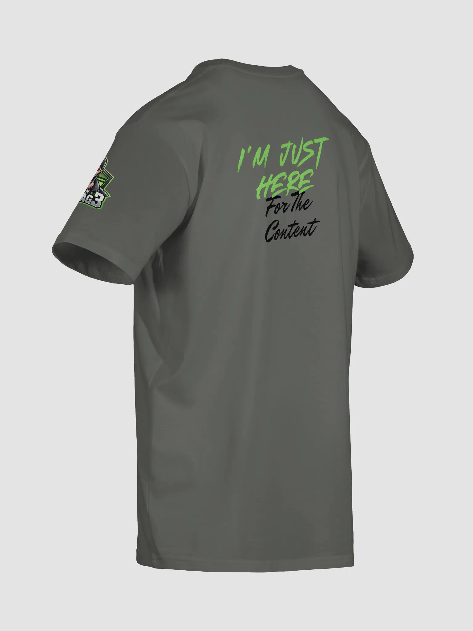I'M JUST HERE Unisex Premium Tee product image (24)