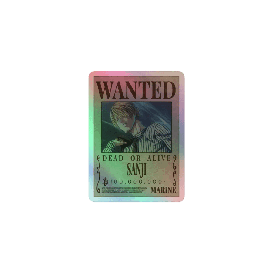 Wanted Sanji Sticker Sheet product image (6)