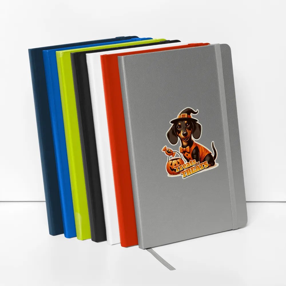 Witchy Wiener Hardcover Notebook product image (2)