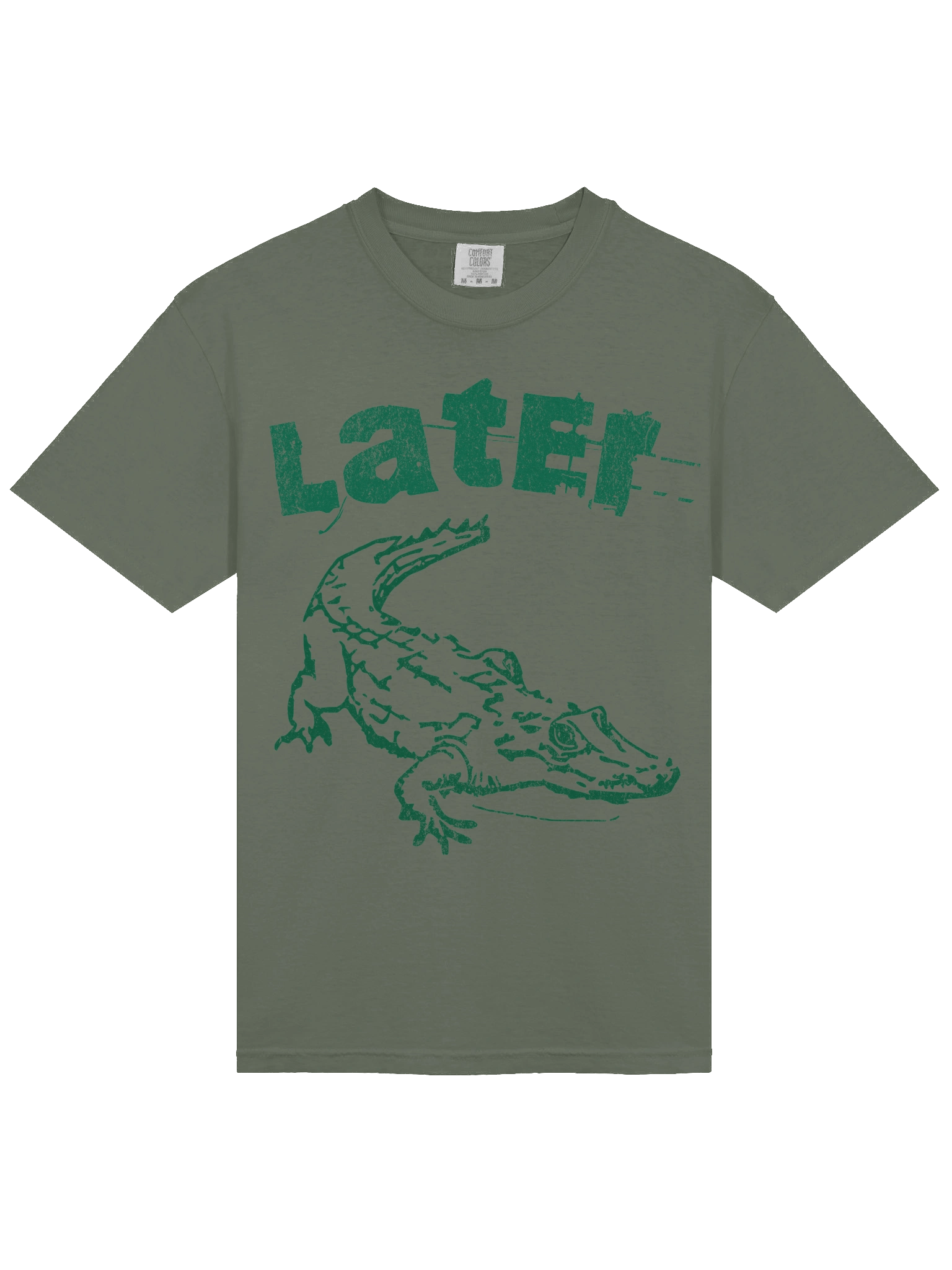 Later Alligator Garment Dyed Comfort Tee product image (27)