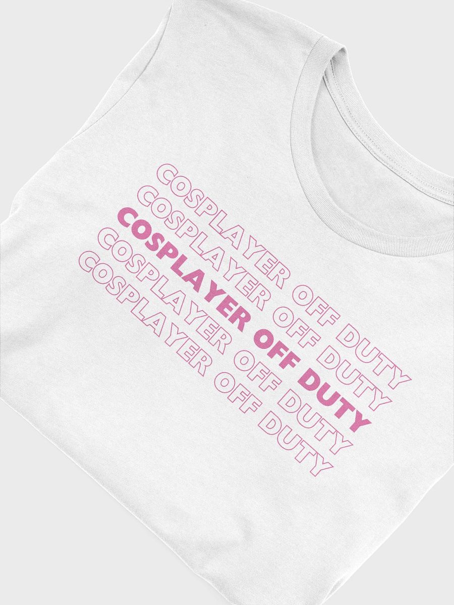 Cosplayer Off Duty T-Shirt - Pink product image (1)