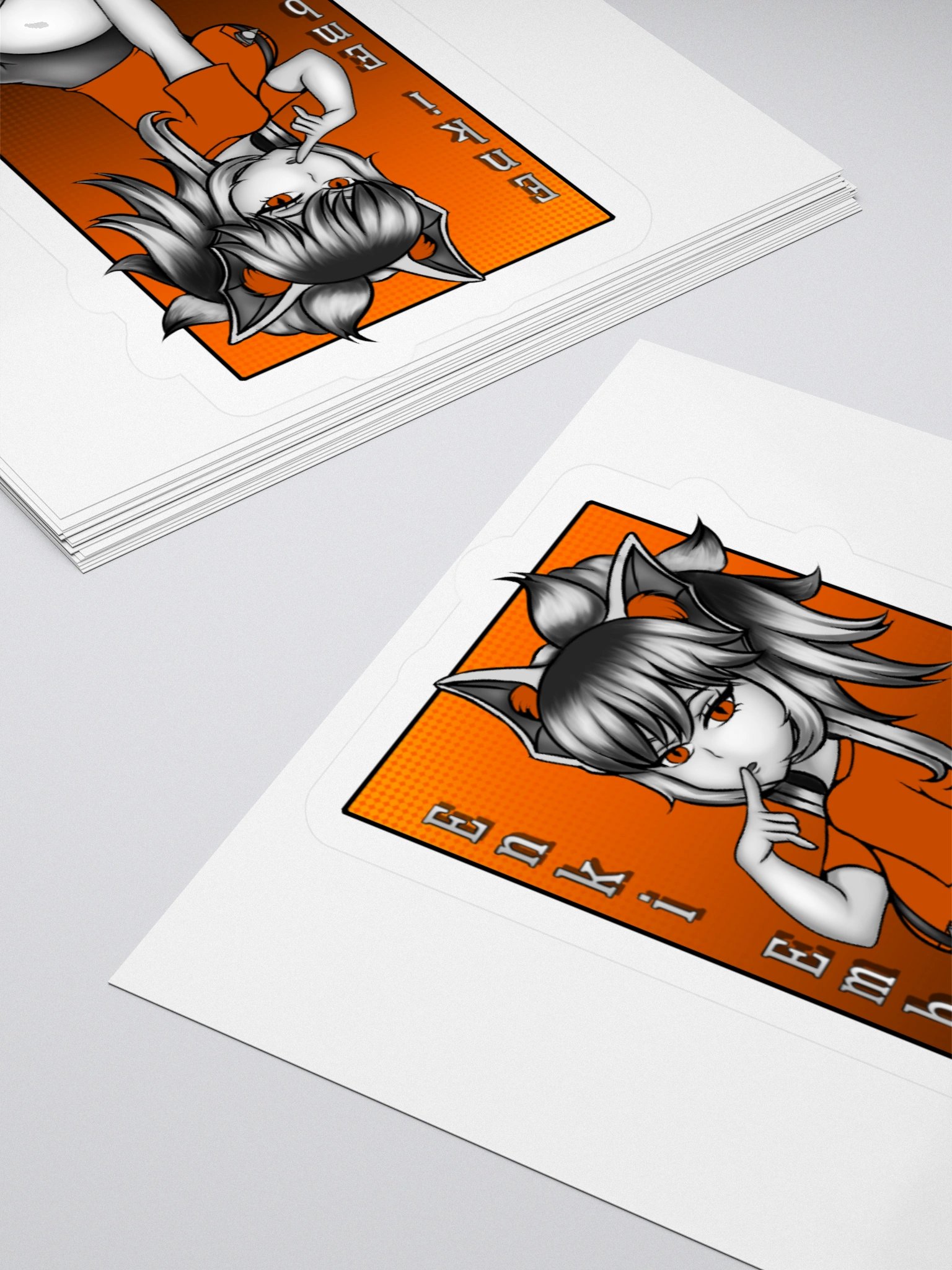Enki Embers Kiss Cut Stickers product image (11)