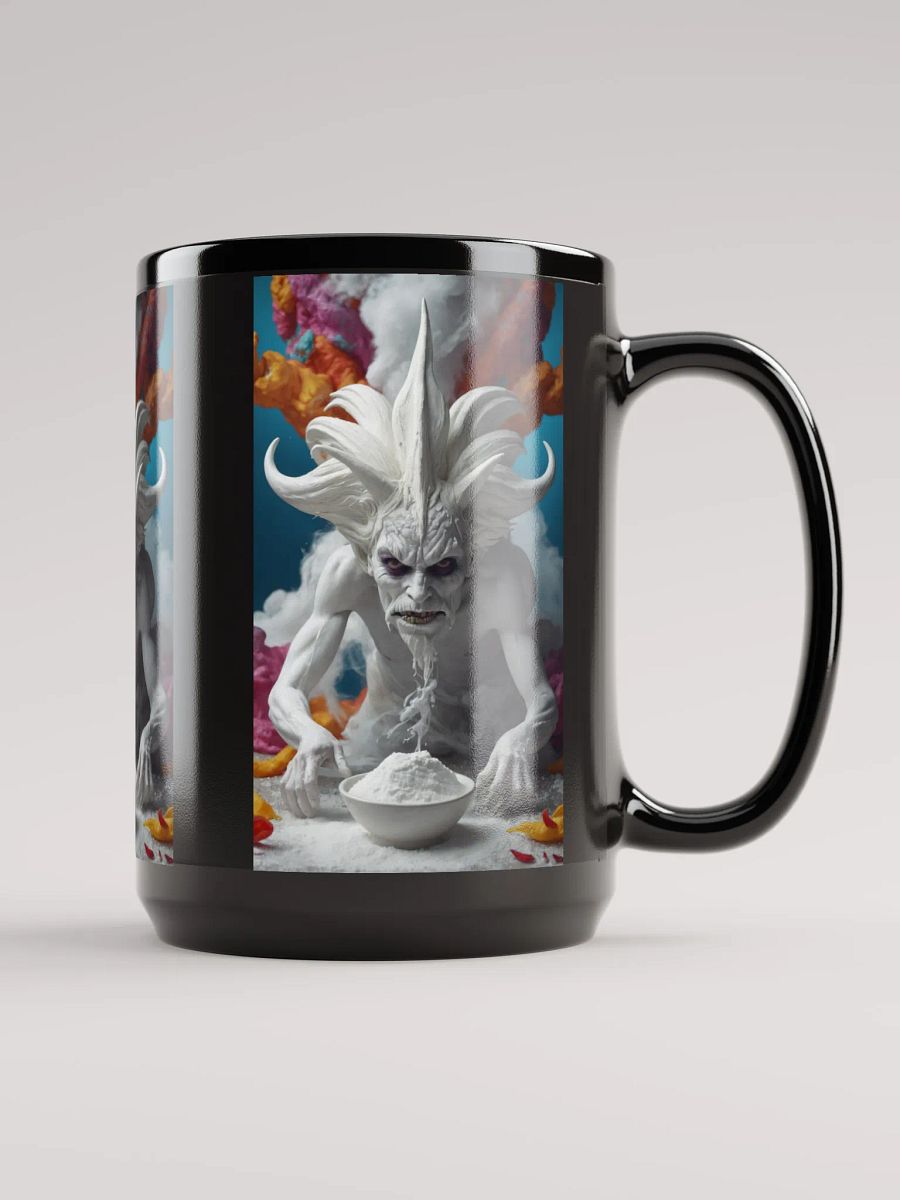 Surreal Creature Black Glossy Mug product image (1)