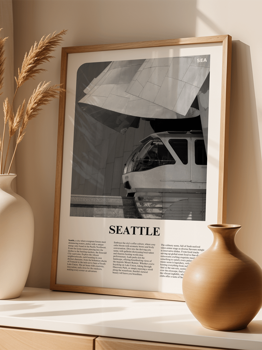 Seattle 04 Newspaper Poster product image (3)