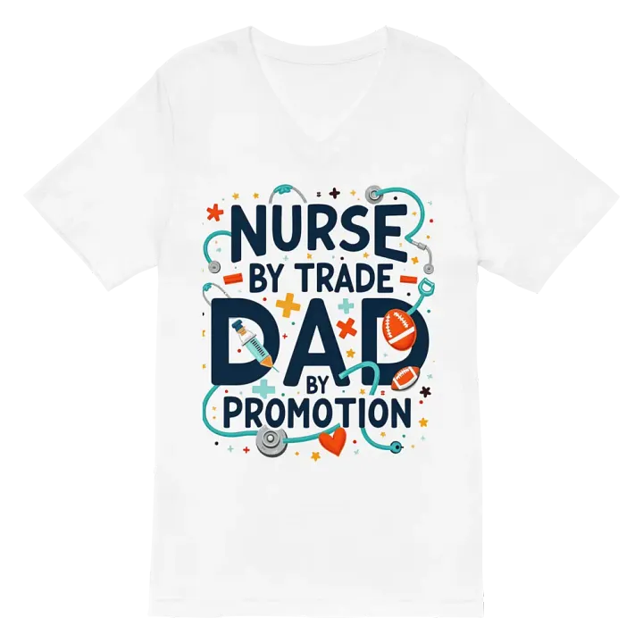 Nurse by Trade, Dad by Promotion T-Shirt product image (2)