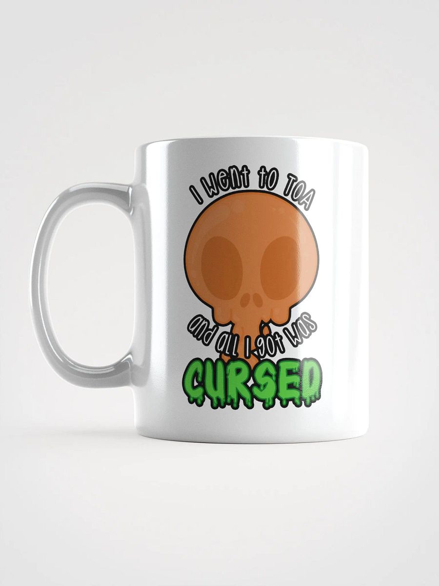 All I Got Was Cursed - Druid - White Glossy Mug product image (6)